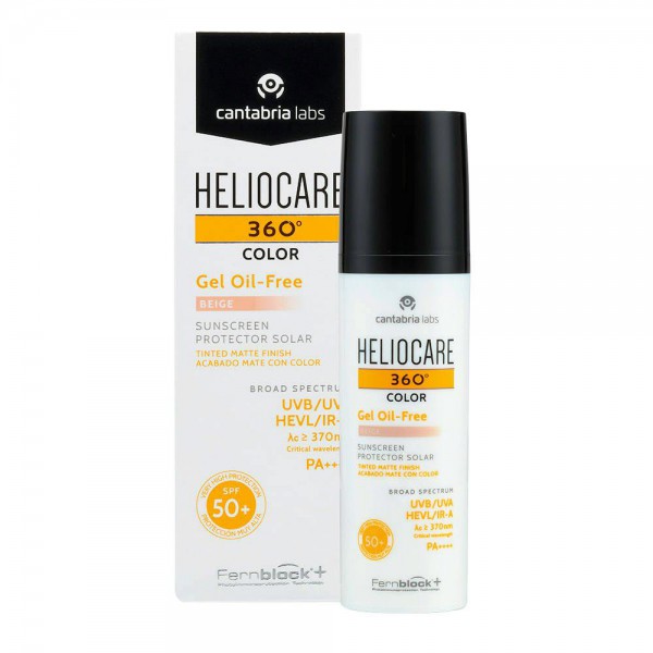 Heliocare 360 Color Gel Oil Free Beige 50 Ml